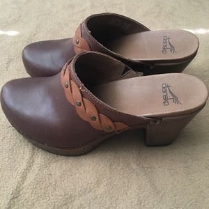 Dansko Heeled Clogs